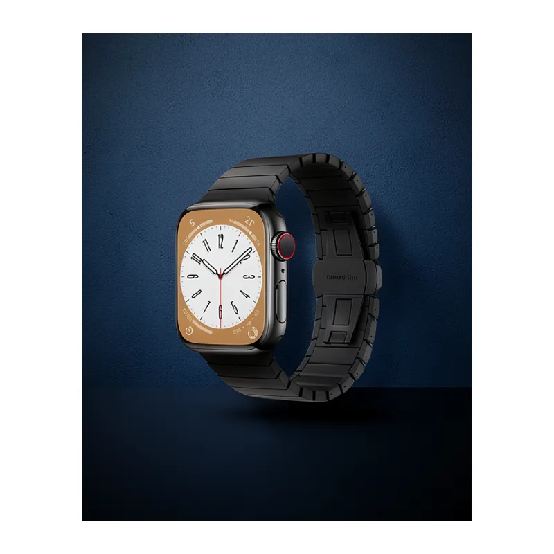 Apple Watch 42mm Kr416 Huks Kordon (saat Değildir) - Siyah