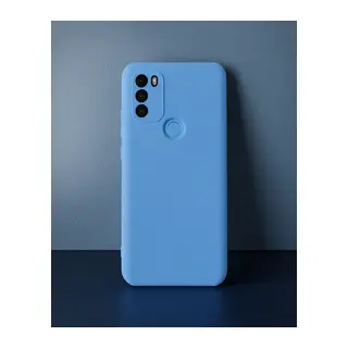 General Mobile Gm 21 Plus Kılıf Nano İçi Kadife Silikon - Mavi