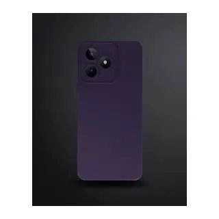Realme C53 Kılıf Nano İçi Kadife Silikon - Mor