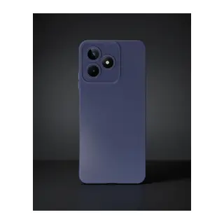 Realme C53 Kılıf Nano İçi Kadife Silikon - Lacivert