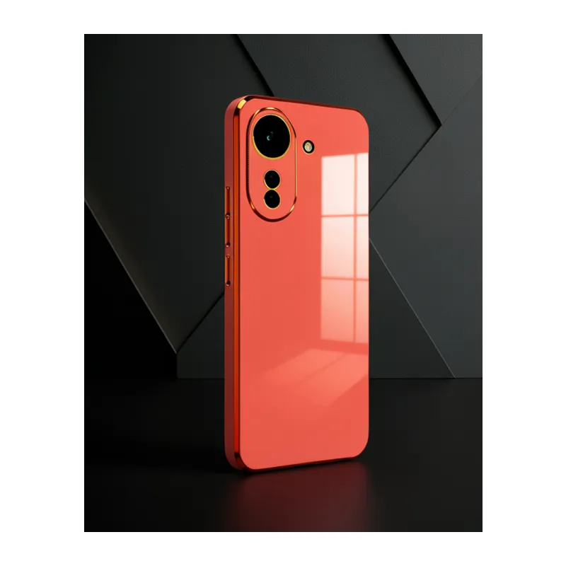 Xiaomi Redmi 13c Kılıf Volet Silikon - Kırmızı
