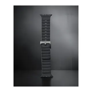 Apple Watch 42mm Magnus Mıknatıslı Silikon Kordon (saat Değildir) - Siyah