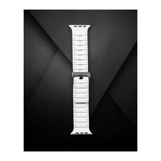 Apple Watch 42mm Magnus Mıknatıslı Silikon Kordon (saat Değildir) - Gri