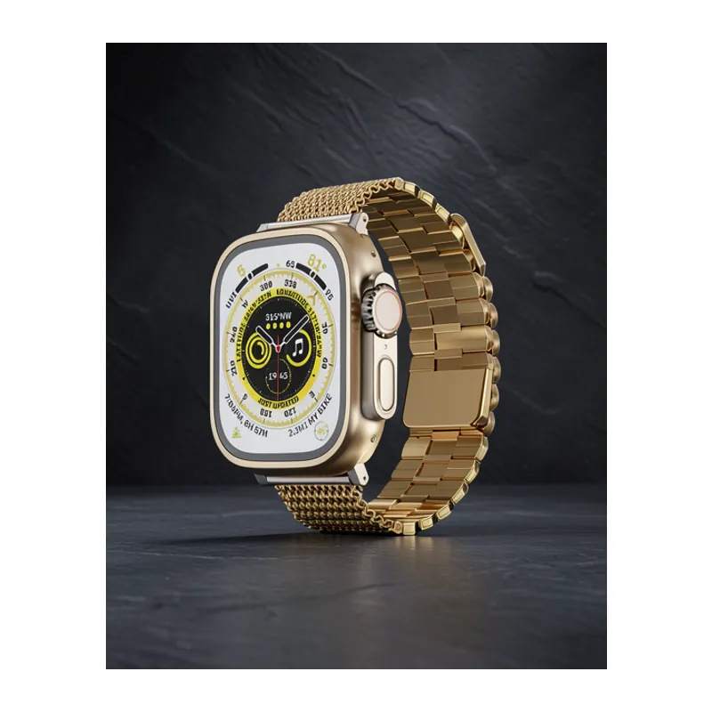Apple Watch 38mm Ascend Metal Kordon (saat Değildir) - Gold