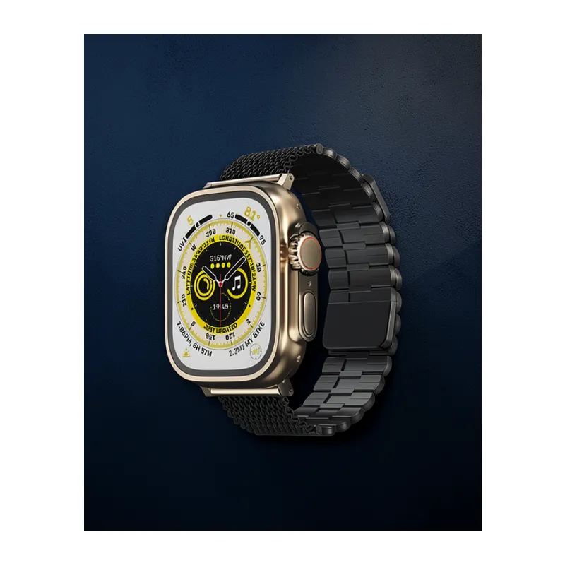 Apple Watch 42mm Ascend Metal Kordon (saat Değildir) - Siyah