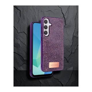 Onegif Samsung Galaxy A26 Bright Simli Kapak - Derin Mor
