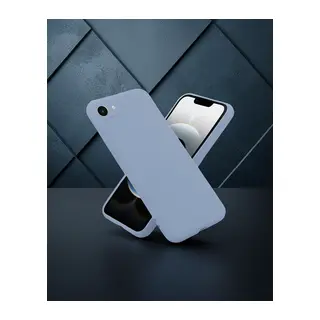 Apple İphone 16e Kılıf Nano İçi Kadife Silikon - Lila