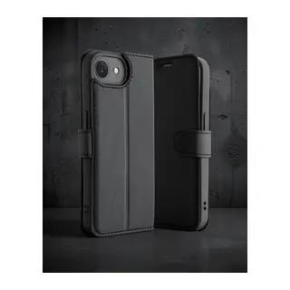 Apple İphone 16e Kılıf Trend S Plus Kapaklı Kılıf - Siyah