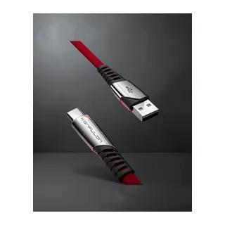 Dc18 Type-c Kablo 1m 5a - Kırmızı