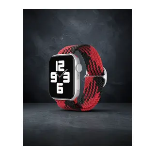 Apple Watch 38mm Kordon - Kırmızı-siyah