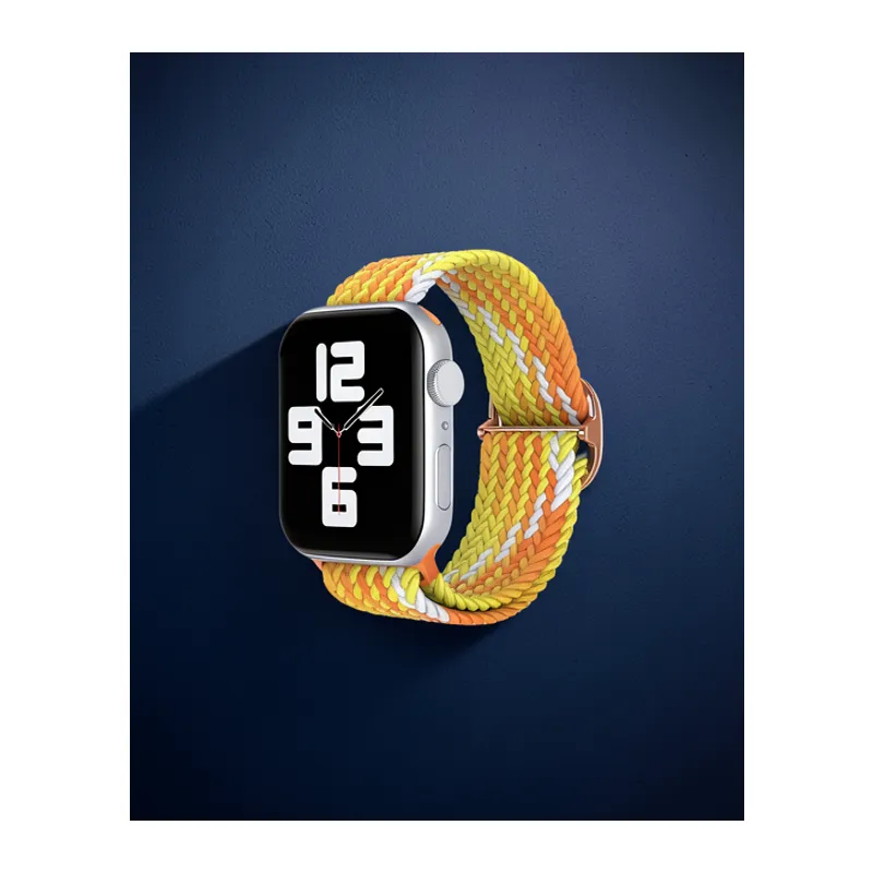 Apple Watch 38mm Kordon - Turuncu-sarı