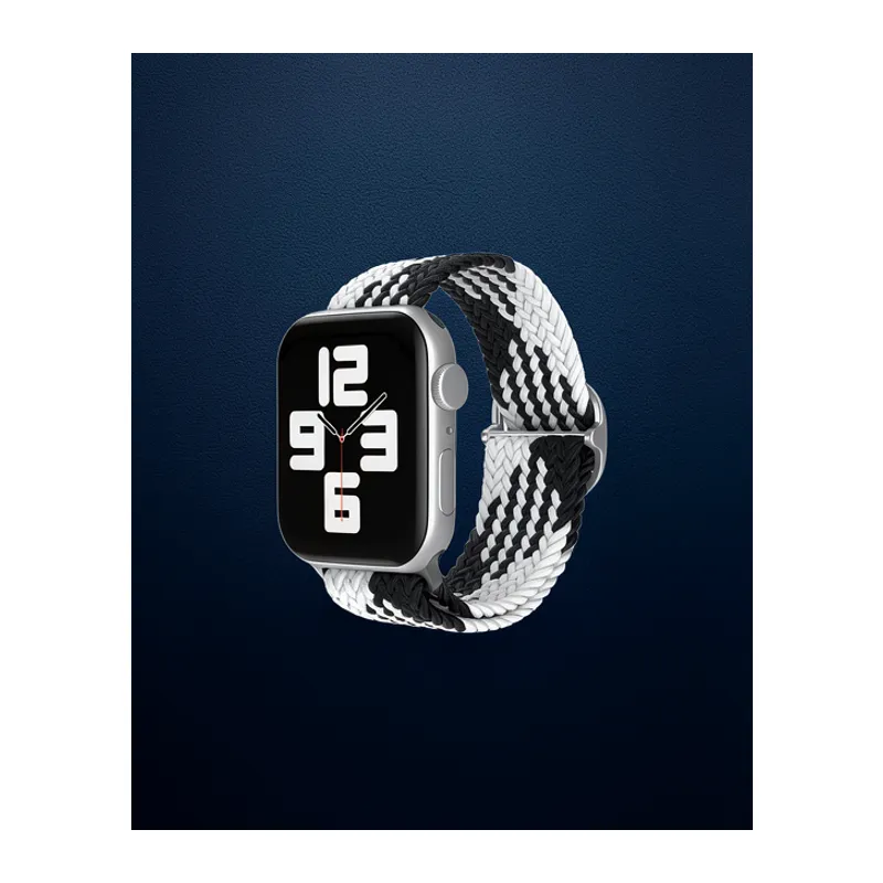 Apple Watch 42mm Kordon - Siyah-beyaz