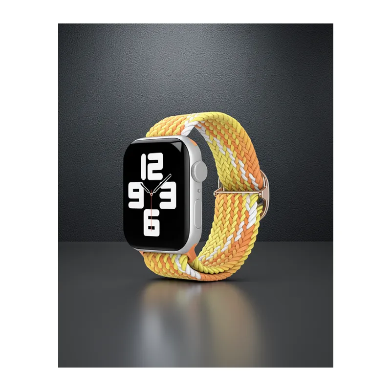 Apple Watch 42mm Kordon - Turuncu-sarı