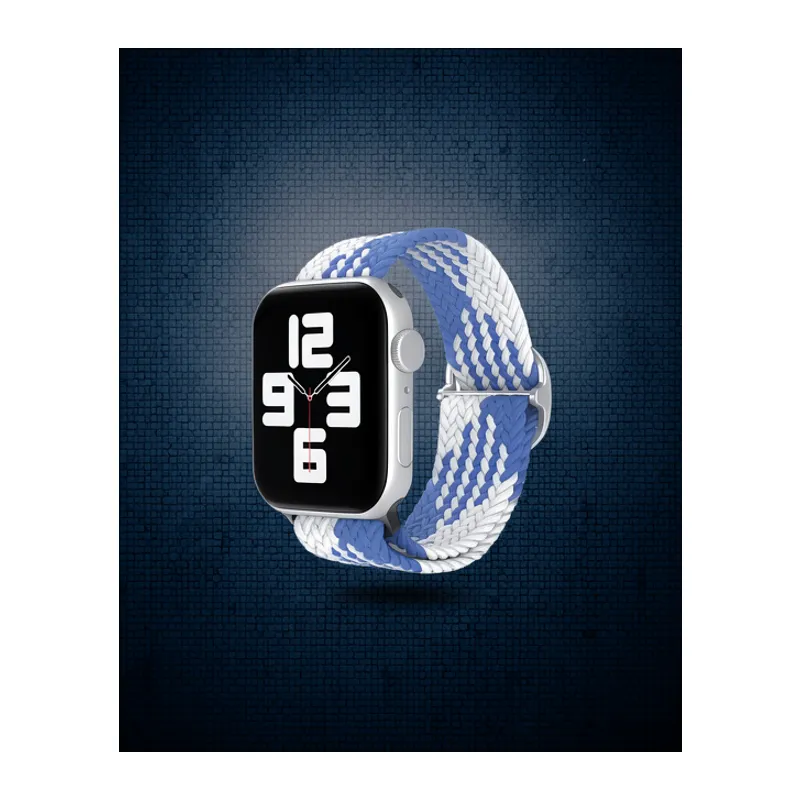 Apple Watch 42mm Kordon - Mavi-beyaz