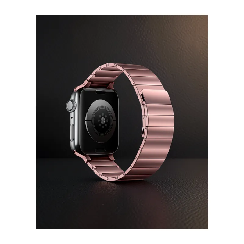 Apple Watch 38mm Kr404 Huks Kordon - Rose Gold