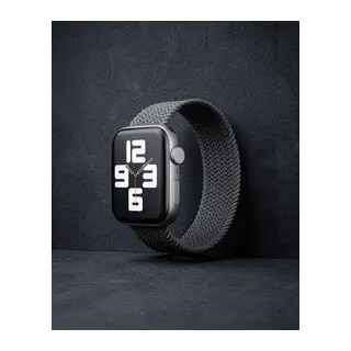 Apple Watch 38mm Ayarlı Solo Silikon Kordon - Gri