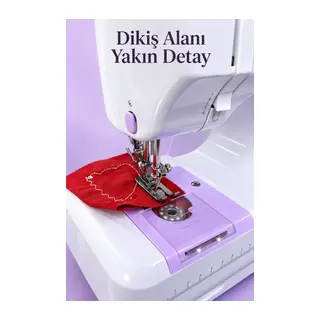 Hız Ayarlı Elektrikli Dikiş Makinesi Taşıma Saplı