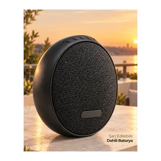 Dahili Bataryalı Kablosuz Hoparlör Bluetooth Bağlantısı ve TWS Stereo Desteği