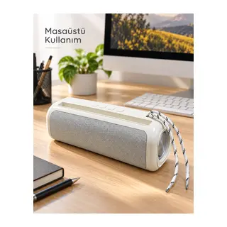 Güçlü Ses Çıkışlı Bluetooth Kablosuz Hoparlör USB Girişli ve TF Kart Destekli