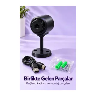 Type C Girişli WiFi Güvenlik Kamerası