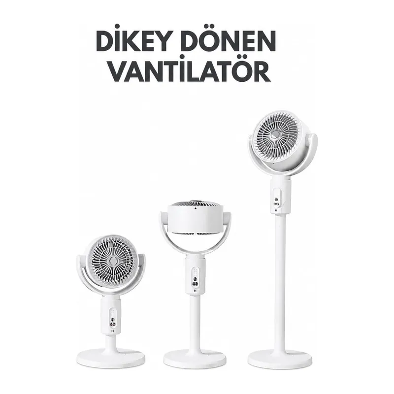 F1 DİKEY DÖNEBİLEN VANTİLATÖR