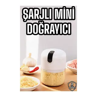 El Rondosu Mini Şarjlı Doğrayıcı Taşınabilir 250 ml