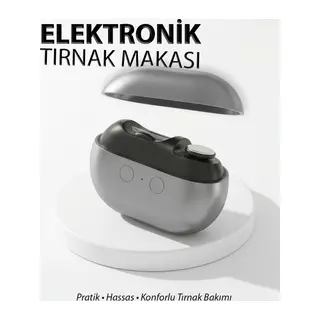 Şarjlı Elektrikli M7 Tırnak Makası Otomatik Tırnak Kesici ve Törpü