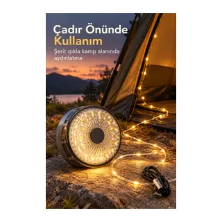 Çok Modlu Kamp Aydınlatması ve LED Şerit Işık