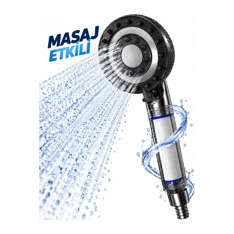 Filtreli Duş Başlığı Masaj Etkili