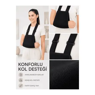 Pratik Kol Askısı Ayarlanabilir Kol Destekleyici Omuz ve Kol Askısı