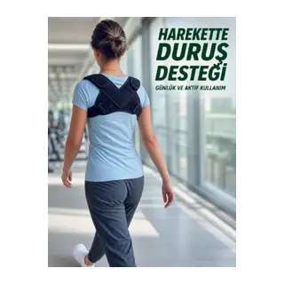 Dik Duruş Aparatı Klavikula Köprücük Kemiği ve Omuz Destekleyici Bandaj