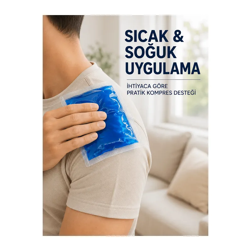 Tekrar Kullanılabilir Sıcak Soğuk Jel Kompres Termojel Soğuk Sıcak Uygulama