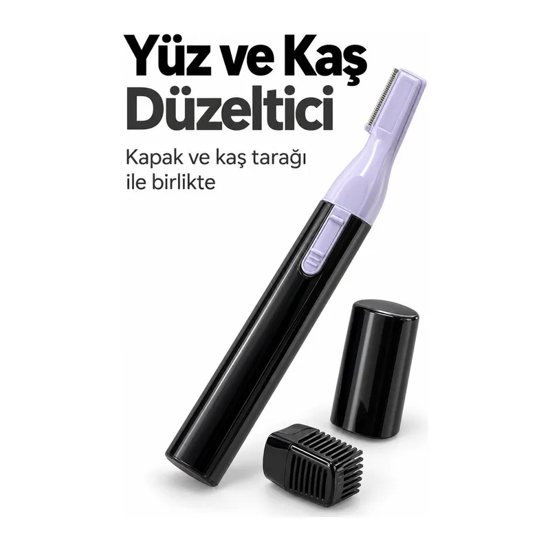 Rd318 Siyah Erkek Sakal Bıyık Kaş Düzeltici