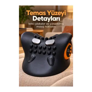 Boyun Masaj Aleti Üç Kademeli Isıtma Özellikli