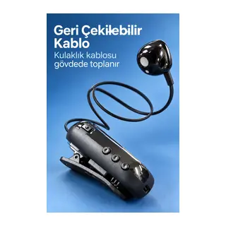 Çağrı Yanıtlama Özellikli Makaralı Tek Kulaklık