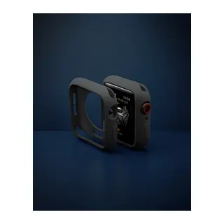 Apple Watch 38mm Silikon Alt Kasa - Siyah