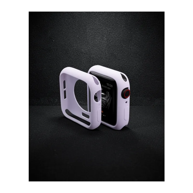 Apple Watch 38mm Silikon Alt Kasa - Lila