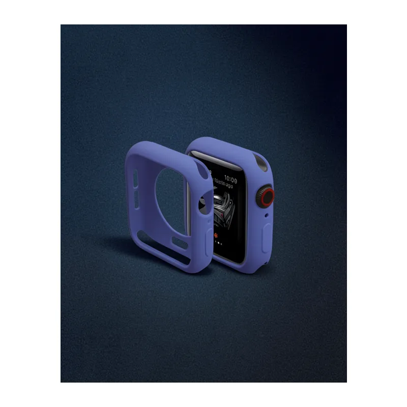 Apple Watch 38mm Silikon Alt Kasa - Mavi