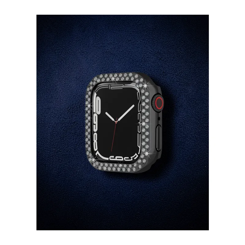 Apple Watch 42mm Taşlı Kasa - Siyah