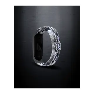 Xiaomi Mi Band 4 Kordon - Gri-siyah