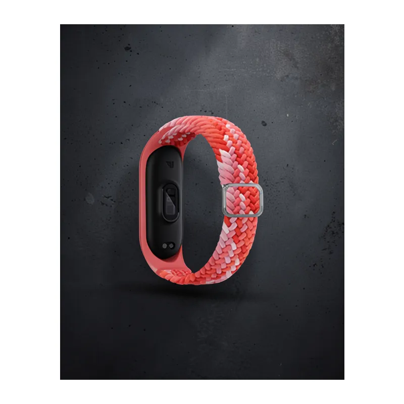 Xiaomi Mi Band 6 Kordon - Pembe-kırmızı