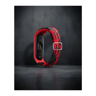 Xiaomi Mi Band 6 - Kordon - Kırmızı Siyah