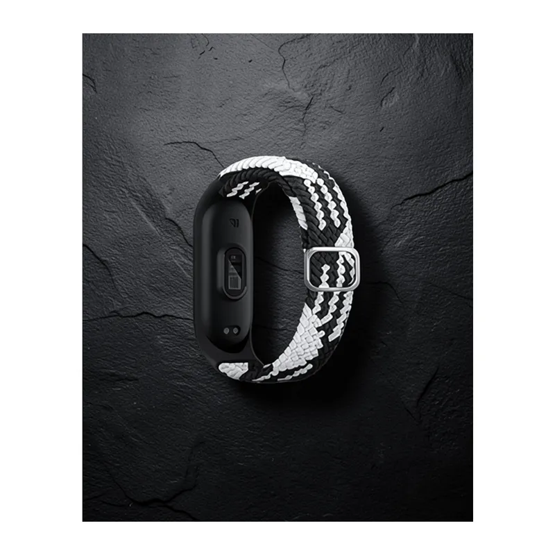 Xiaomi Mi Band 6 Kordon - Siyah-beyaz