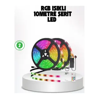 Müziğe Duyarlı Renkli Smart Şerit LED Işık USB Bağlantılı Ambiyans Aydınlatma