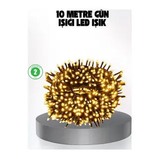 Animasyonlu LED Işıklı 10 Metre Uzaktan Kumandalı Dekoratif Işık