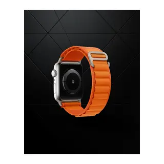 Apple Watch 42mm Mountain Kordon - Turuncu