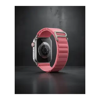 Apple Watch 42mm Mountain Kordon - Pembe
