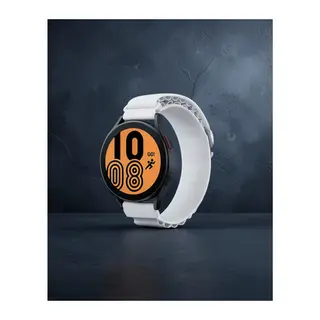 Samsung Watch 20mm Kr410 Kumaş Kordon - Beyaz