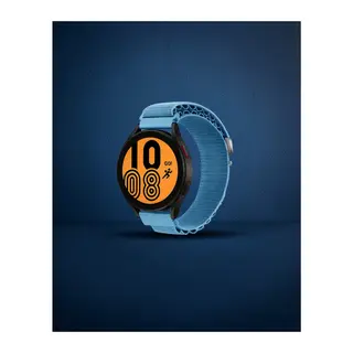 Samsung Watch 20mm Kr410 Kumaş Kordon - Mavi