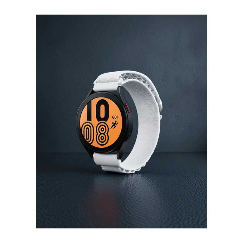 Watch 22mm Kr410 Kumaş Kordon - Beyaz